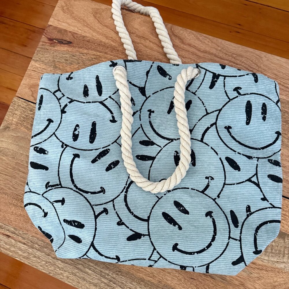 Gloss & Glo Blue Beach Bag